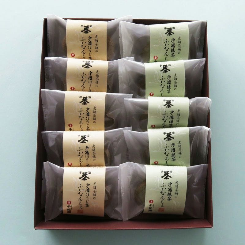 老舗茶舗のふぃなんしぇ 2種10個詰合せ