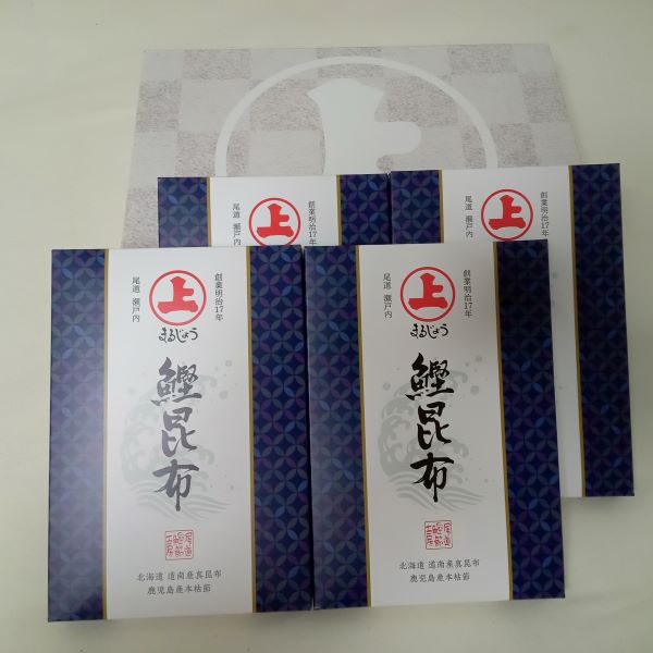 鰹昆布の佃煮(4箱セット)