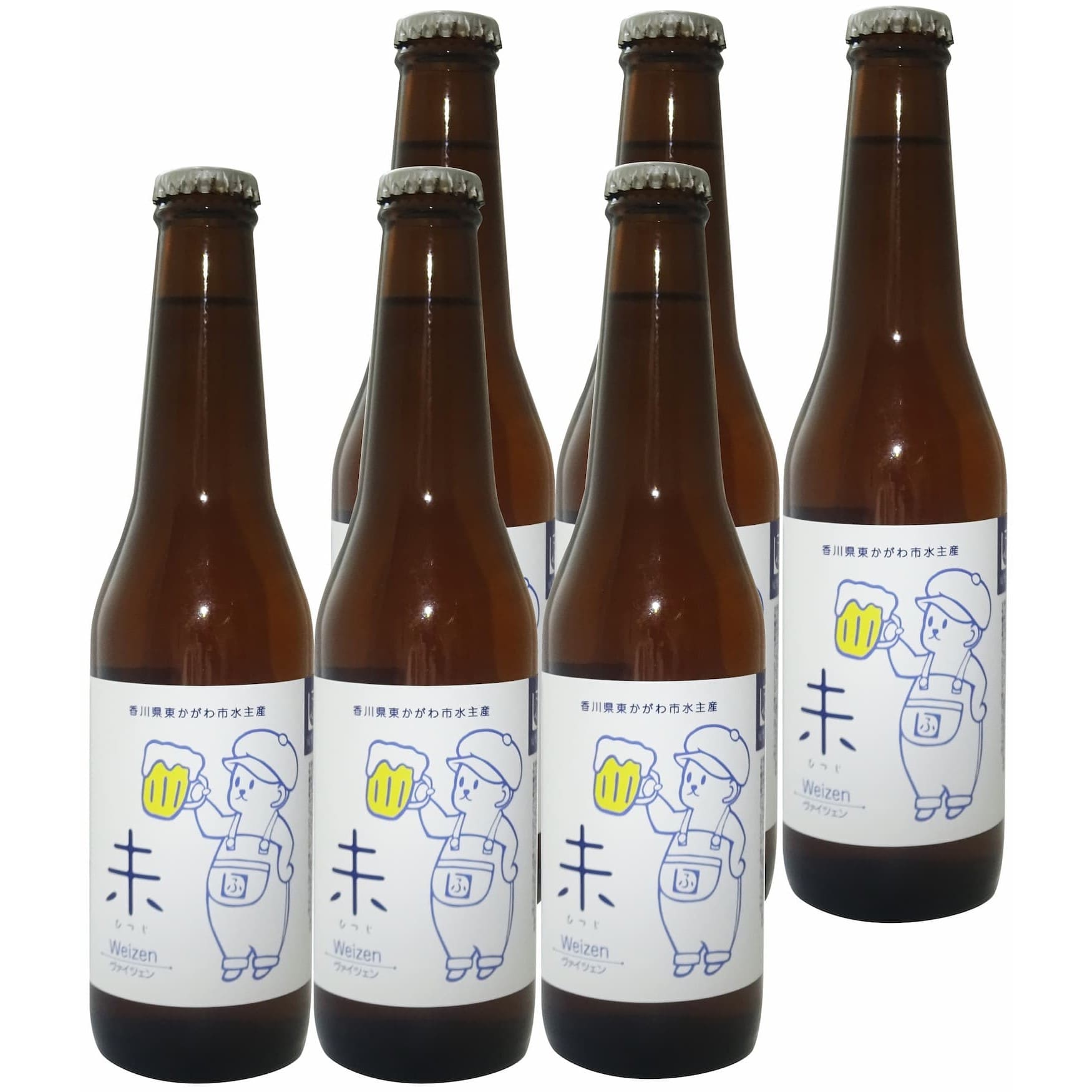 【福繁食品醸造場】ビール(ヴァイツェン) 未 330ml6本セット