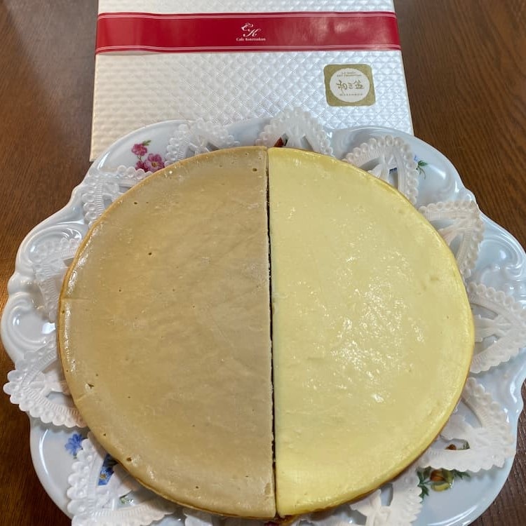 和三盆チーズケーキ ハーフ&ハーフ