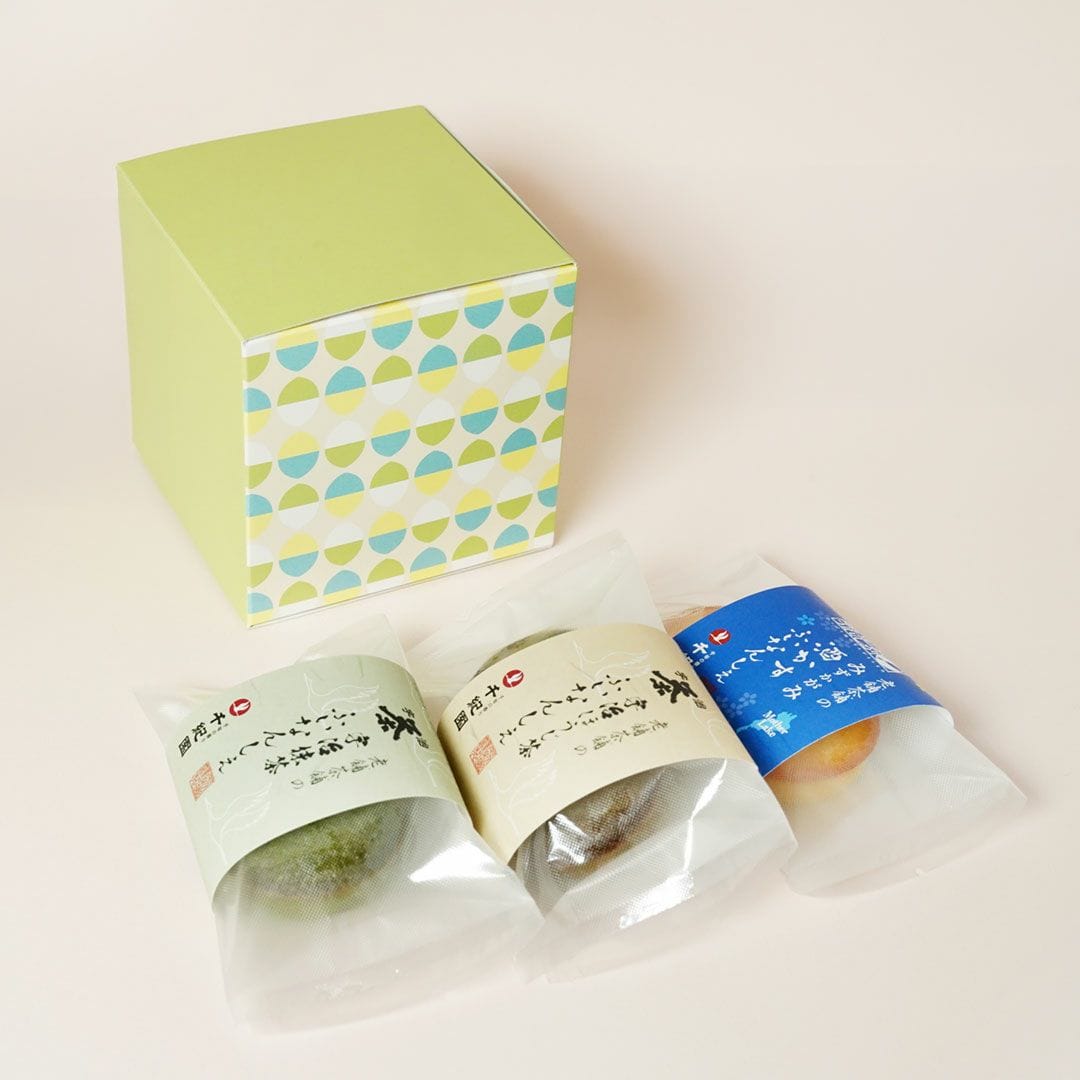 老舗茶舗のふぃなんしぇ3種詰合せ<キューブBOX>