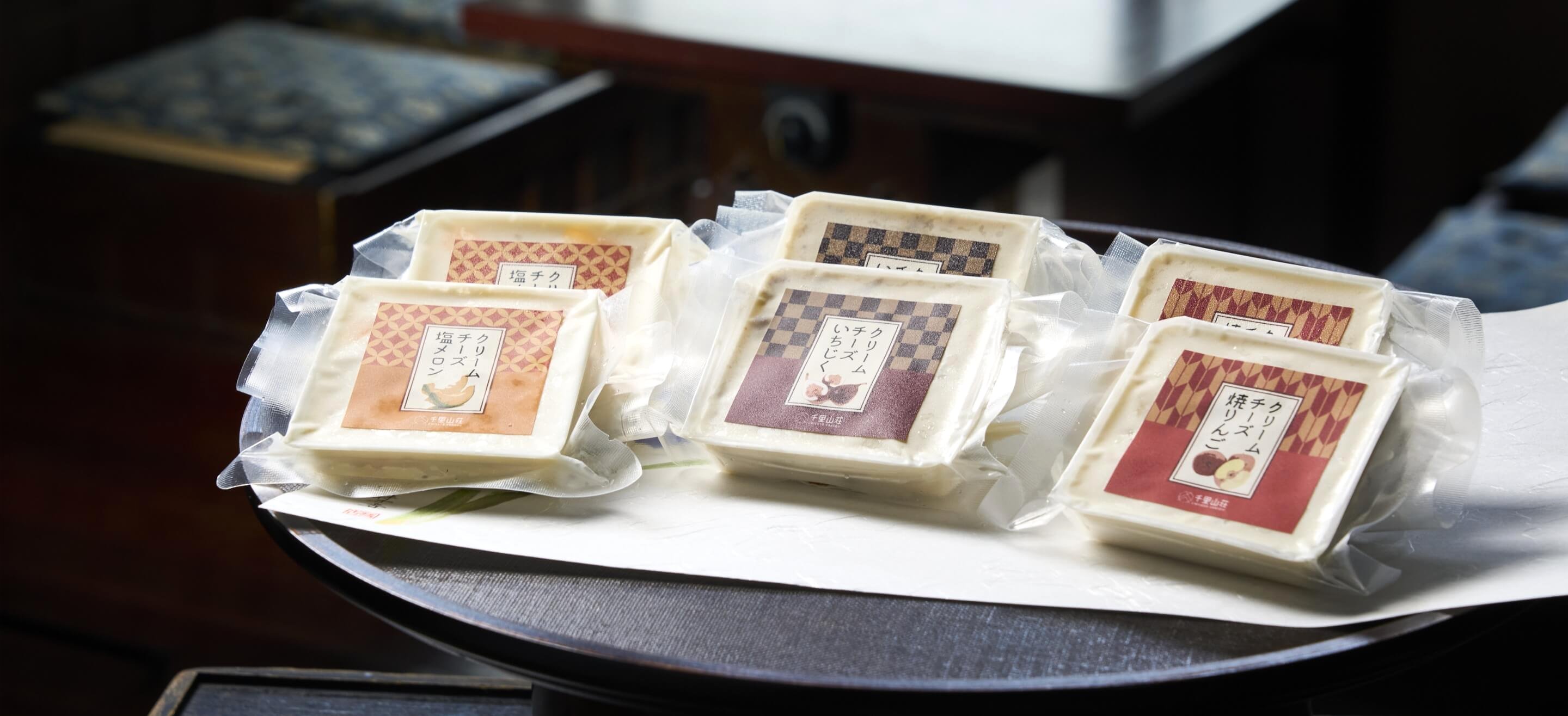 フルーツ入りクリームチーズ6個セットの画像