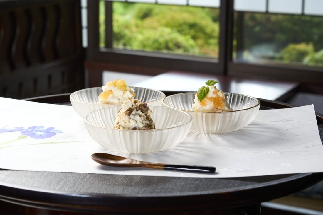 フルーツ入りクリームチーズ3個セットの画像