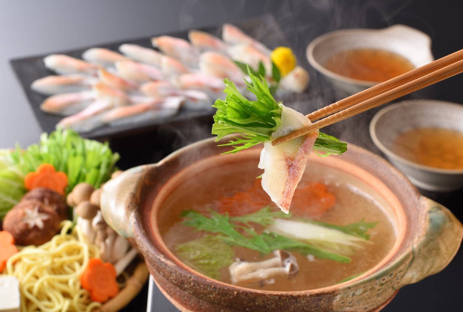 のどぐろしゃぶしゃぶ鍋セット