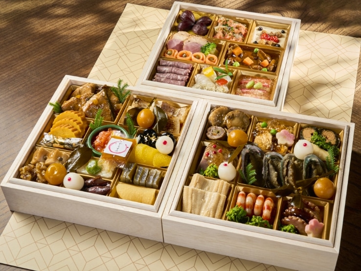 おせち料理 和三段重の画像