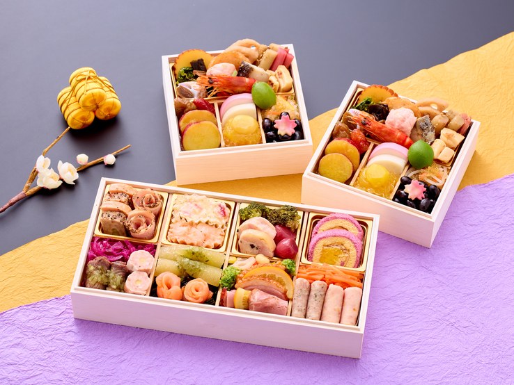 京都・丸太町和洋Creative Cuisineやまだ監修 和の個食＆洋オードブル2段3客の画像
