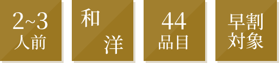 おせち料理 和洋三段重のタグアイコン