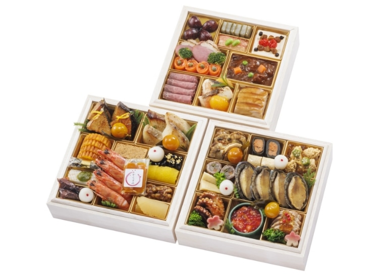 おせち料理 和三段重の画像